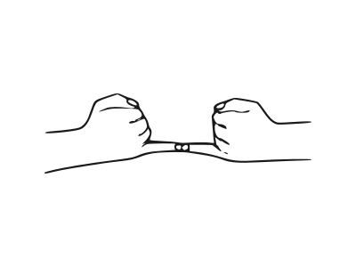 Geste des auriculaires